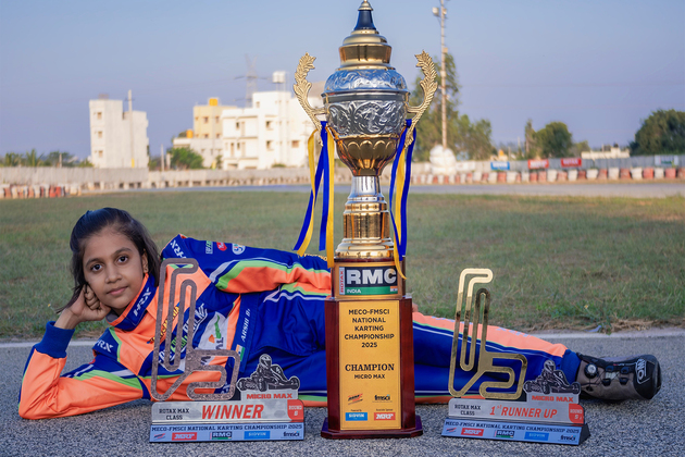 Arshi Gupta becomes India's first female National Karting champion