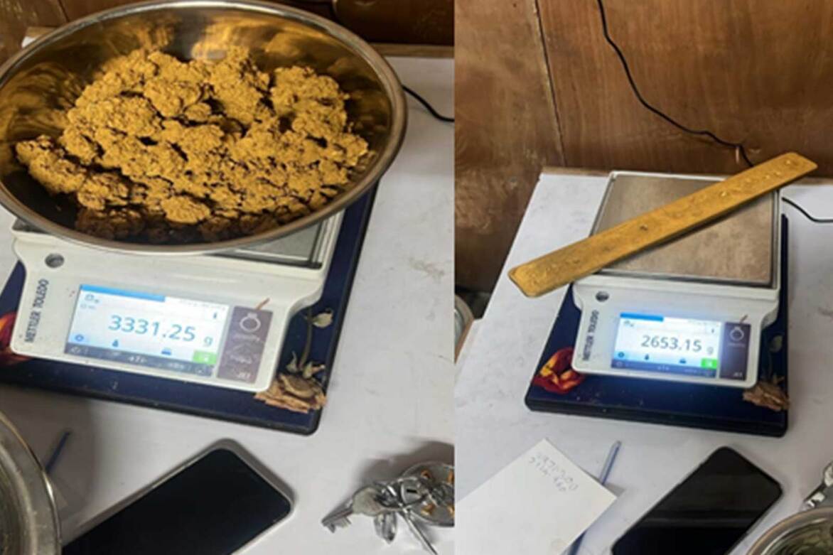DRI busts gold smuggling syndicate; seizes 15 kg foreign-origin gold in operations at multiple locations