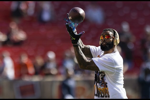 Odell Beckham Jr. (shoulder) exits Browns game vs. Cardinals