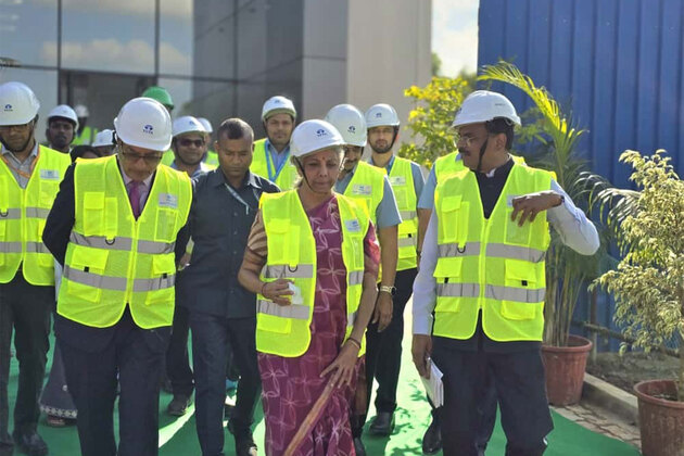 Finance Minister Nirmala Sitharaman visits Assam's upcoming semiconductor plant, a Rs 27,000 Crore boost to India's chip mission