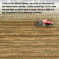 Chinese farmers' harvest festival: When, why and how?