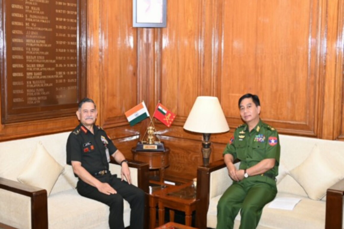 Upendra Dwivedi meets Myanmar Army Commander, discusses ways to adavance bilateral defence cooperation