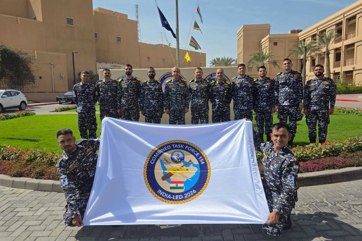 Indian Navy assumes first-ever command of Combined Task Force 154
