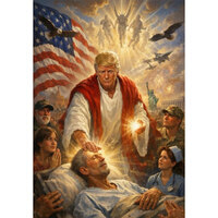 After criticism of Pope Leo, Trump posts image depicting himself as Jesus