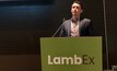 University of Adelaide post-doctoral researcher, Dan Barratt, spoke at LambEx in Adelaide last month, about work being undertaken to quantify pain in sheep, as well as the efficacy of analgesia products. Credit: Claire Harris.