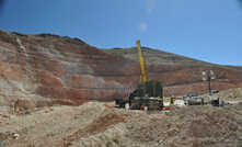 Drilling below the conceptual openpit at Castle Mountain is bringing up the goods