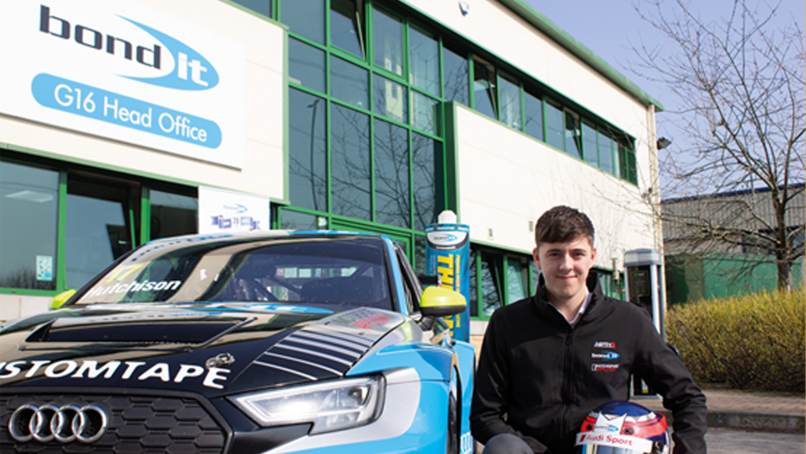Brad Hutchison and his Audi RS3 LMS