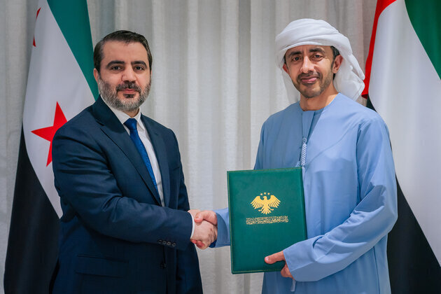 UAE President receives written message from Syrian President