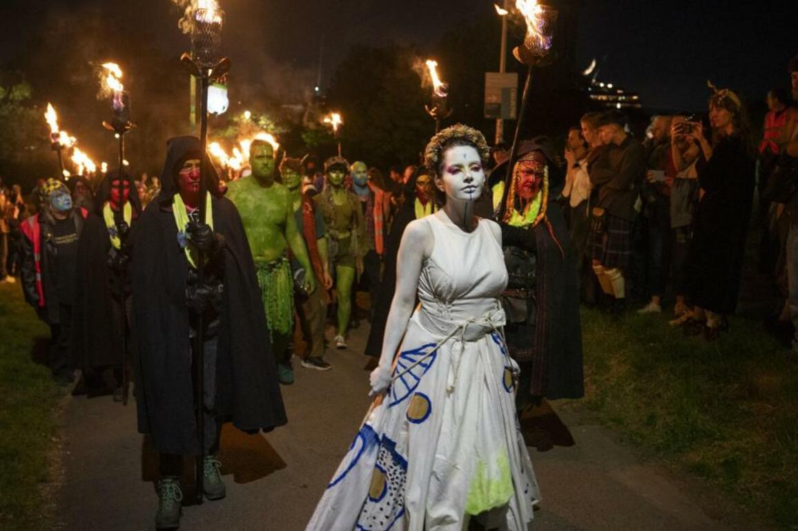 Edinburgh Beltane Fire Festival 2025 sees huge crowds on Calton Hill - The Herald