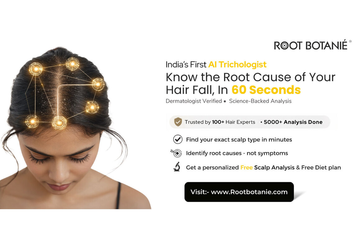 Root Botanie Launches India's First AI-Powered Trichologist (Hair & Scalp Expert)