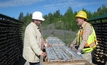  Canada Cobalt Works experts look over samples earlier in the complex's process