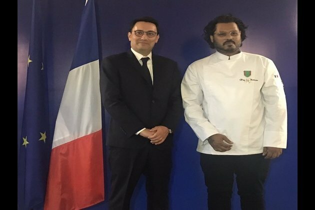 French envoy confers Indian chef with Chevalier de I'Ordre