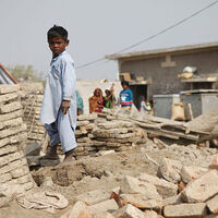 Mass evacuations as floods ravage Kashmir and Pakistan