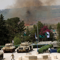 MIDEAST-JERUSALEM-WILDFIRES