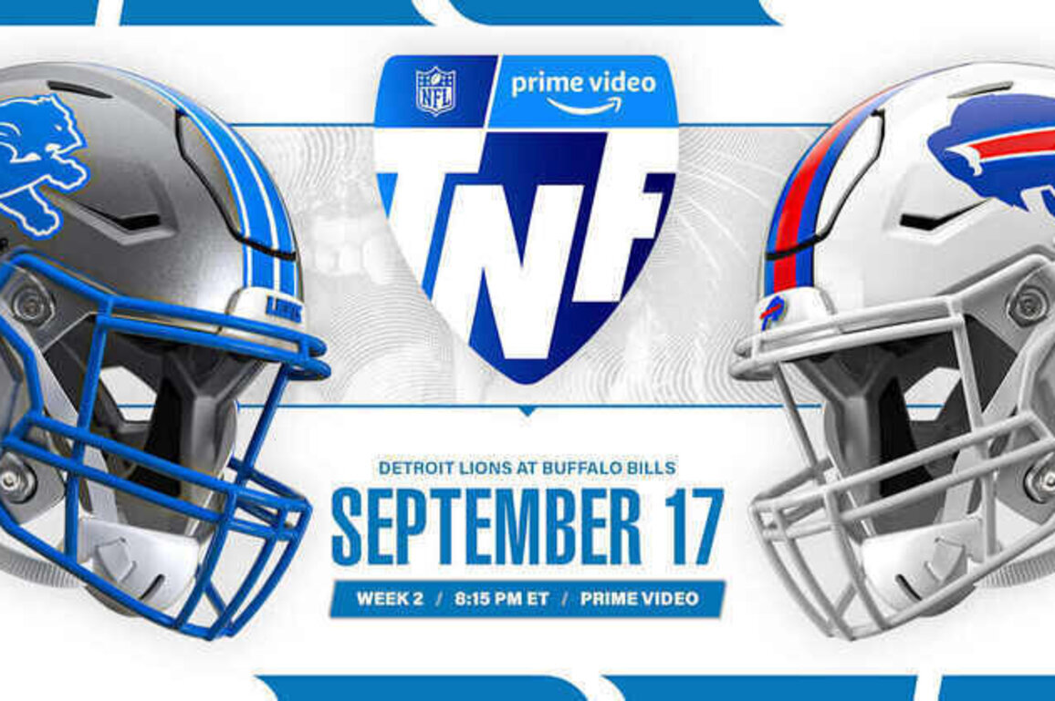 Lions to face Bills Week 2 on Thursday Night Football
