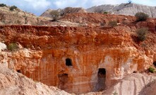 Opal hunting can be quite dangerous as this terrain shows