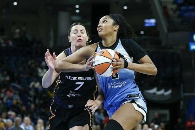 Sky's Angel Reese suspended for Fever game due to technicals