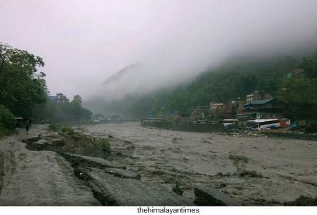 Nepal rivers' natural diversion endangering settlements