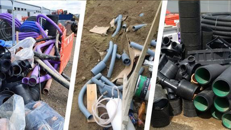 Plastic waste from UK construction businesses rises 46%