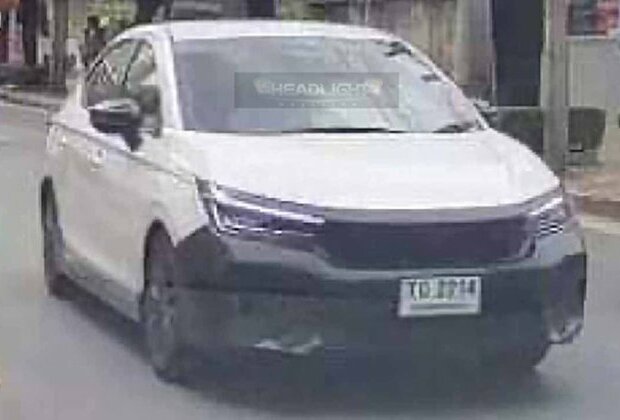 2023 Honda City Facelift Spied - Sporty Bumper, Skirts, Spoiler