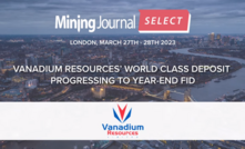 Vanadium Resources' world class deposit progressing to year-end FID