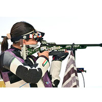 Asian Shooting Championship: Sift Kaur Samra extends dominance, strikes gold in women's 50m rifle 3 positions event