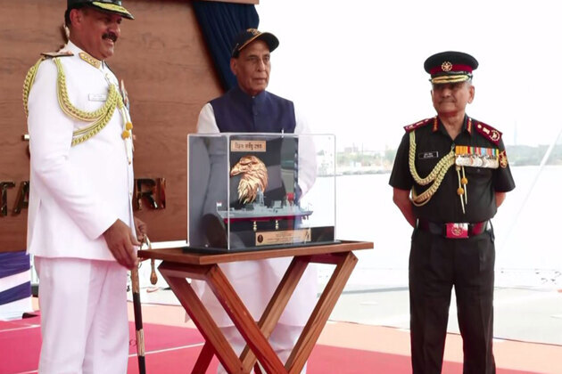 Defence Minister Rajnath Singh commissions advanced stealth Frigate INS Taragiri