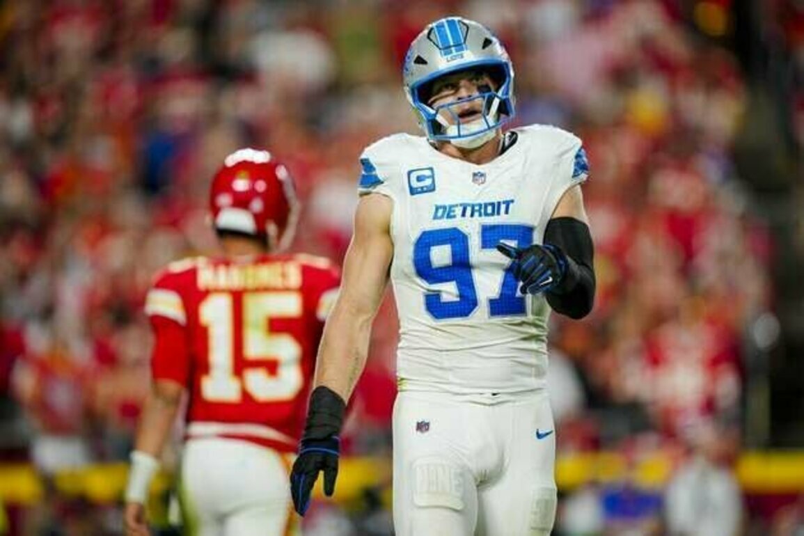 Aidan Hutchinson, Lions take aim at J.J. McCarthy, Vikings
