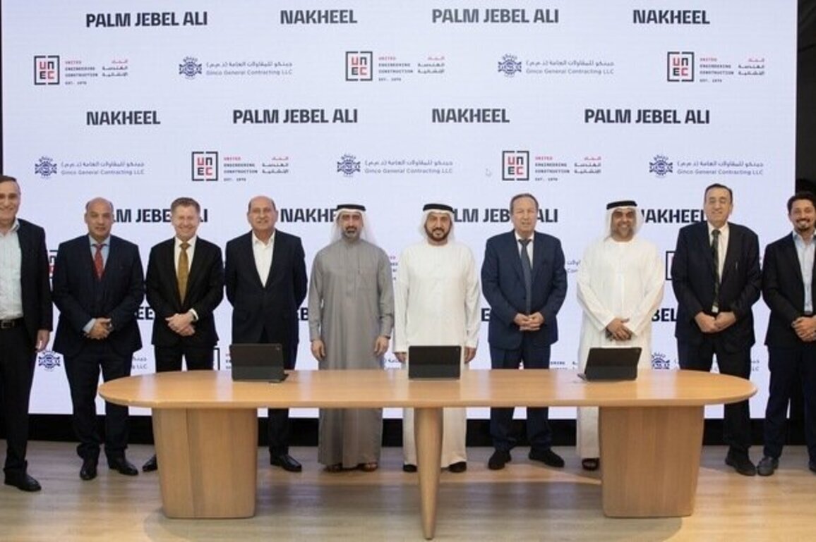 Nakheel awards AED3.5 billion contracts to build 544 Palm Jebel Ali villas