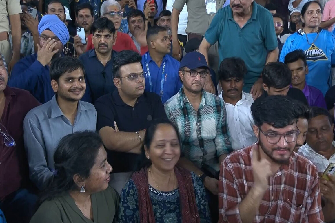 IPL 2026: ICC Chairman Jay Shah watches GT vs KKR with 1000 differently abled fans in Ahmedabad