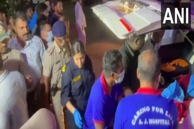 "Of six, two are critically injured with burns": Rescuees from Singapore container ship rushed to hospital in Mangaluru