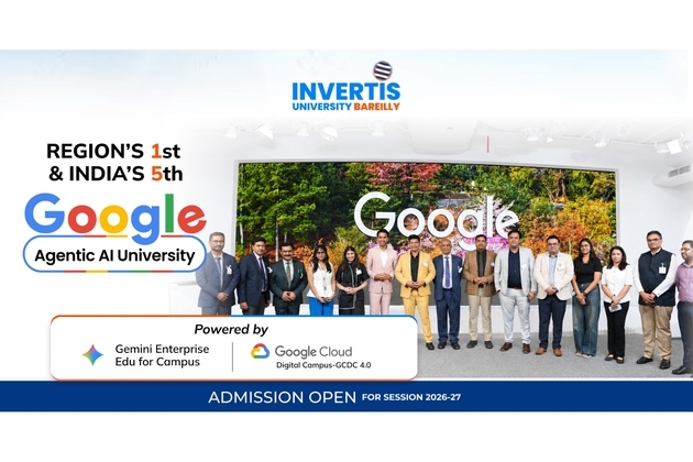 Invertis University Announces a New Milestone as Region's First & India's Fifth Google Agentic AI University