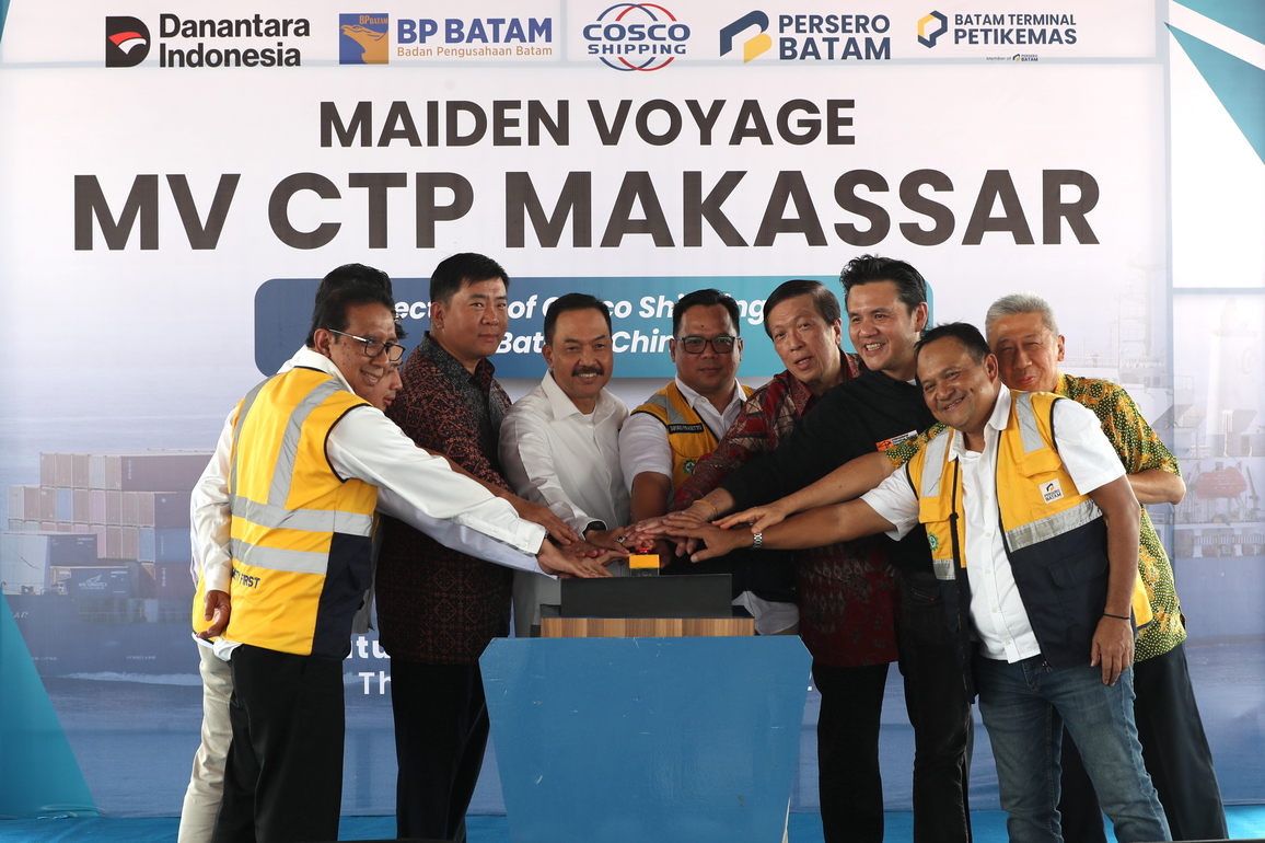INDONESIA-BATAM-CHINA-YANGPU PORT-NEW SHIPPING ROUTE-INAUGURAL SAILING