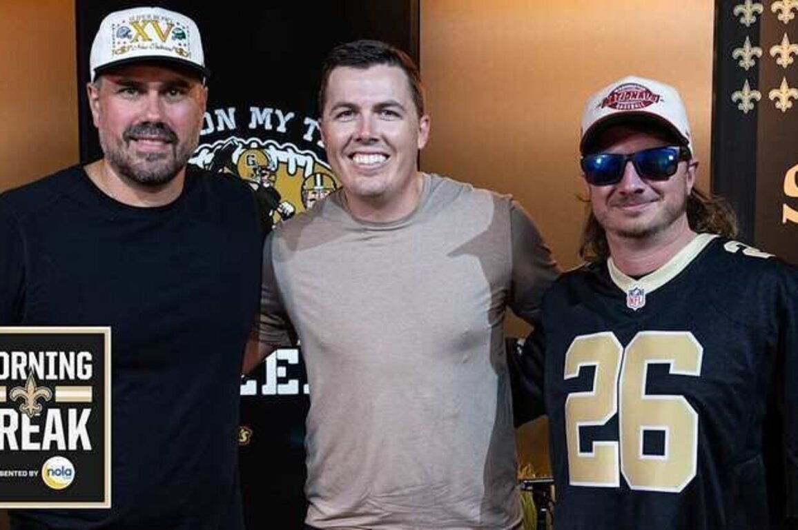 Morning Break: Pardon My Take podcast visits Saints
