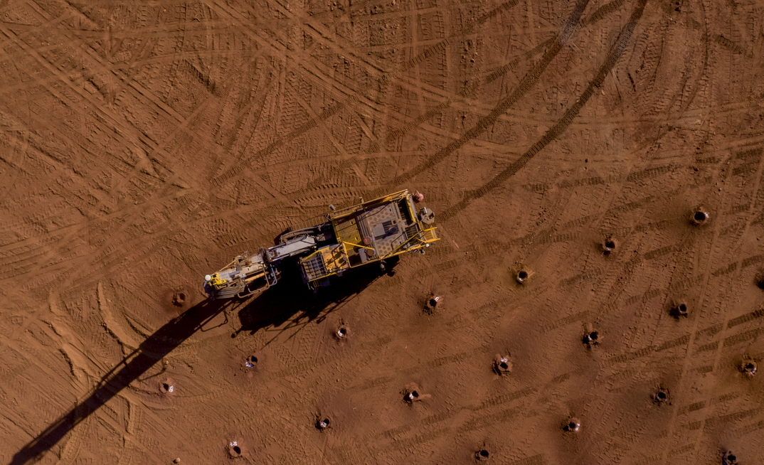 Epiroc’s SmartROC D65 Autonomous at work 