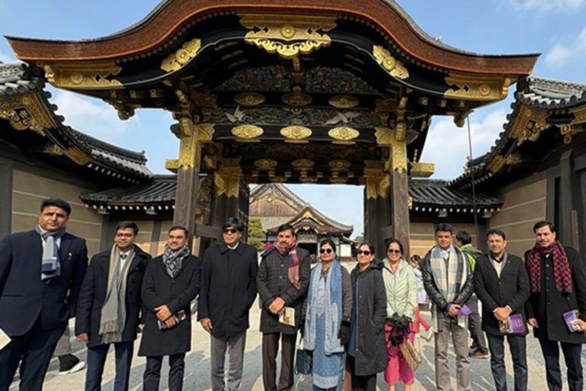 Japan: Madhya Pradesh CM Mohan Yadav visits Nijo-jo Castle in Kyoto