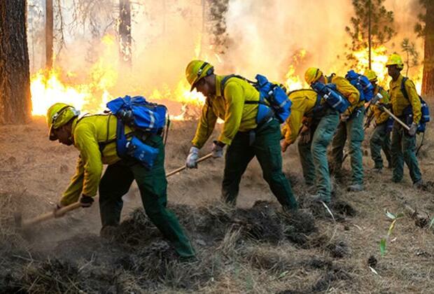 US military ready to respond to Los Angeles fires