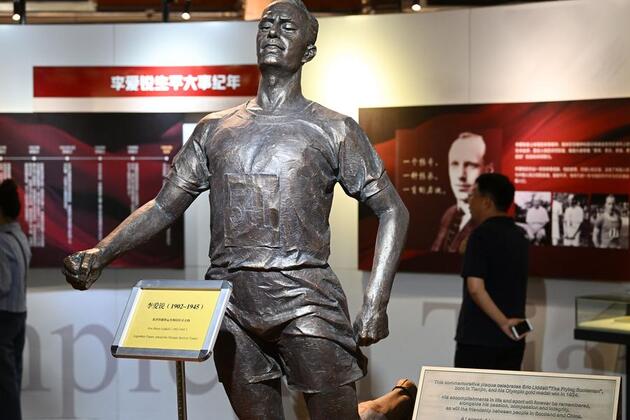 Feature: The "Flying Scotsman" -- from Paris Olympics Gold medalist to wartime hero in China