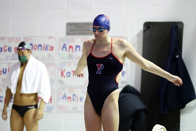 Trans swimmer plotted to lose, teammate claims