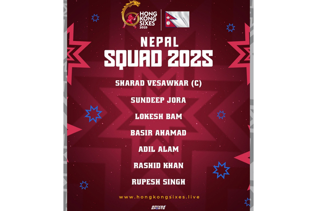 Sharad Vesawkar to lead Nepal in his final appearance at Hong Kong Sixes 2025