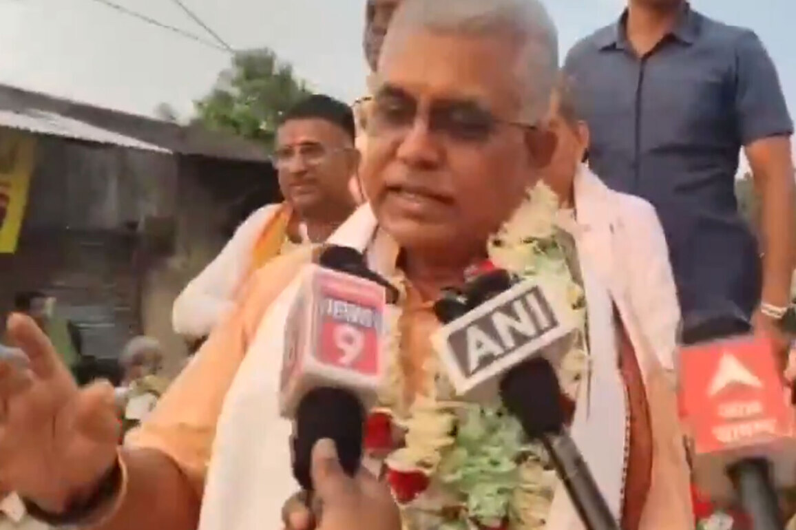 "People wanted change for some years": West Bengal Minister Dilip Ghosh slams TMC