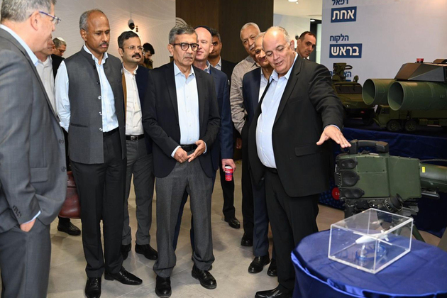 Defence Secy explores production avenues in Israel's defence companies