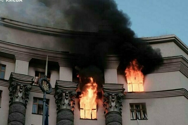 Russia Strikes Hit Key Ukrainian Government Building For First Time