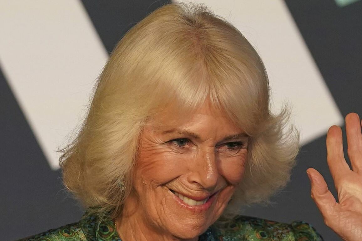 Queen Camilla makes surprise appearance at London book show
