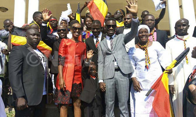Bobi Wine to be sworn in as MP today Bobi Wine to be sworn in as MP today
