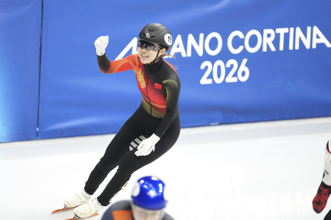 (MICO2026)ITALY-MILAN-OLYMPIC WINTER GAMES-SHORT TRACK SPEED SKATING-WOMEN'S 1000M-SEMIFINALS
