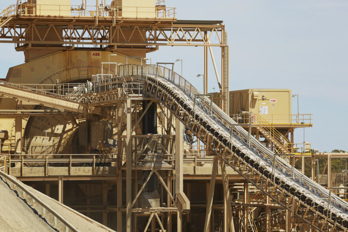St Ives' gold processing plant sits just 7.5km to the north of Lady Herial.