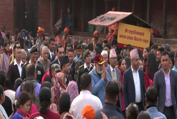 Six former Indian Army chiefs perform special Pooja at Pashupatinath Temple in Kathmandu