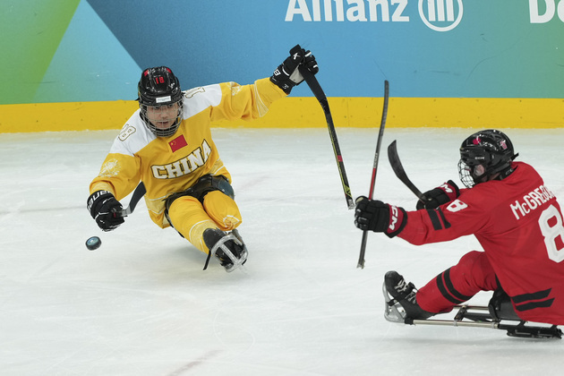 (SP)ITALY-MILAN-PARA ICE HOCKEY-MILAN-CORTINA 2026-PARALYMPIC WINTER GAMES-CHINA VS CANADA