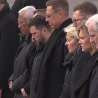 "Fighting for a free, sovereign Ukraine": European Commission President honours fallen heroes in Kyiv on fourth anniversary of Russia's full-scale invasion